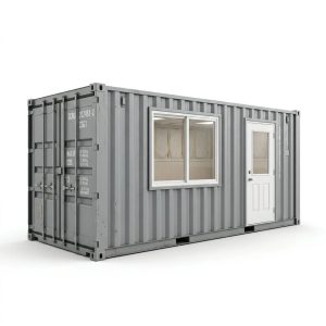 20ft Container Office – Converted – Gray