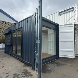 20ft x 8ft Custom Shipping Container Conversion